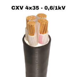 CXV 4x35 - 0.6/1kV