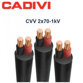 CVV-2x70-0.6/1kV