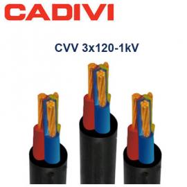 CVV-3x120-0.6/1kV