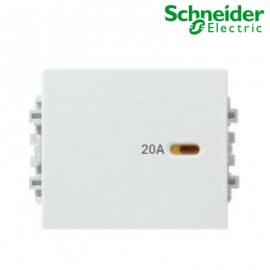 "Công tắc 2 cực 20A, size M (Đèn LED sáng khi công tắc bật)  (Dòng ZENCELO A)"